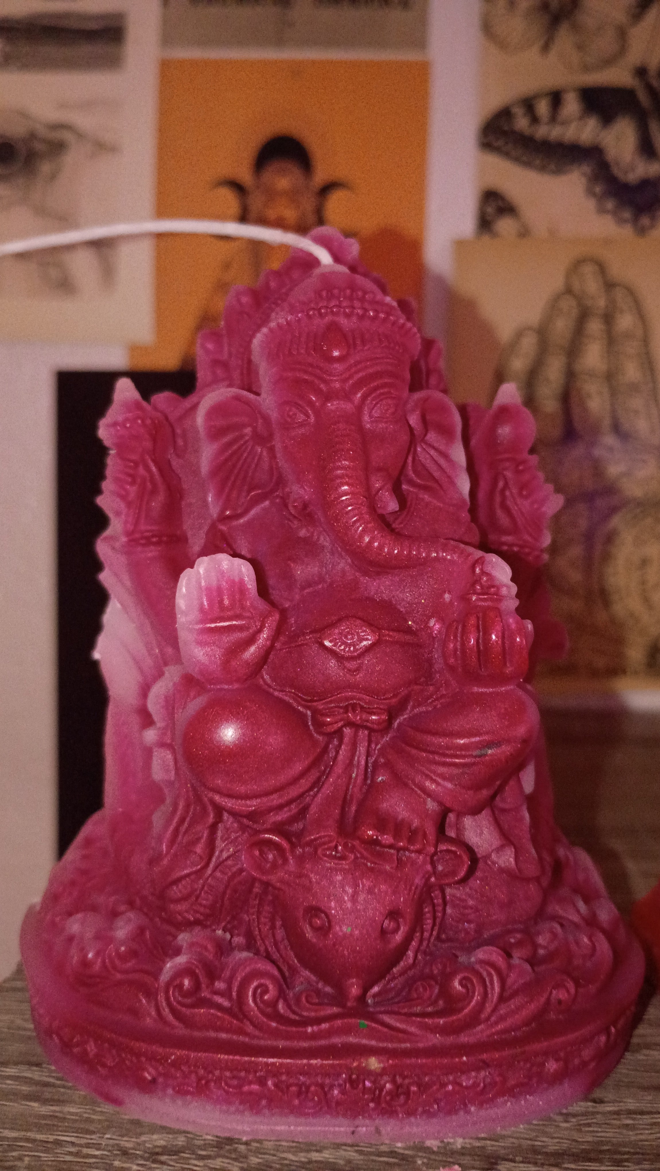 Ganesh candles