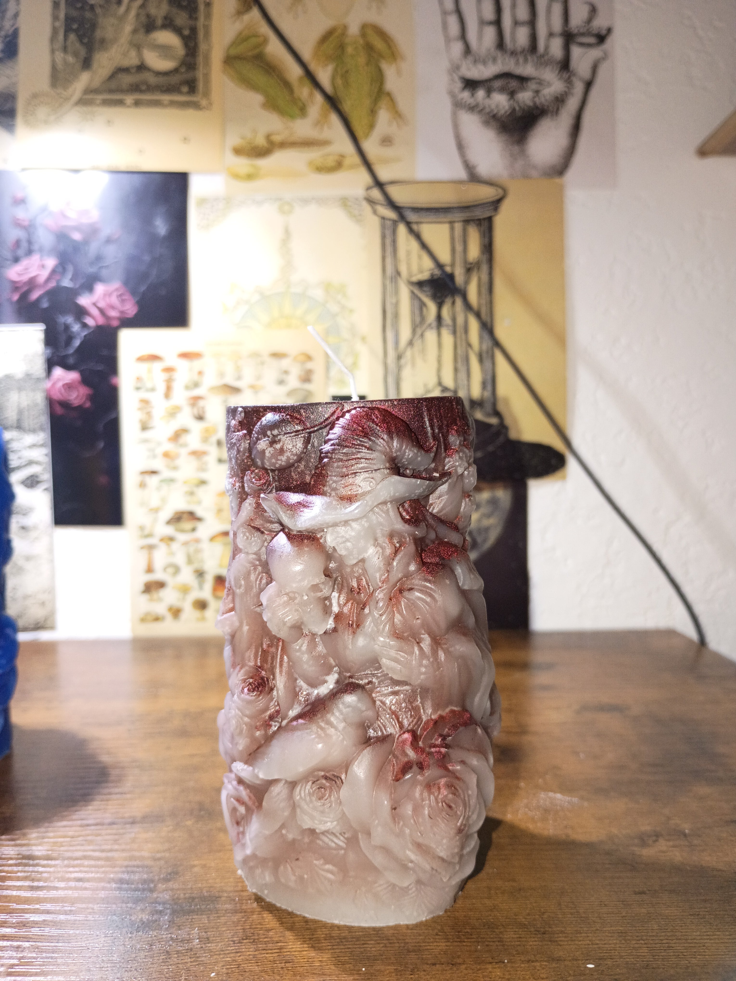 male witch candles.