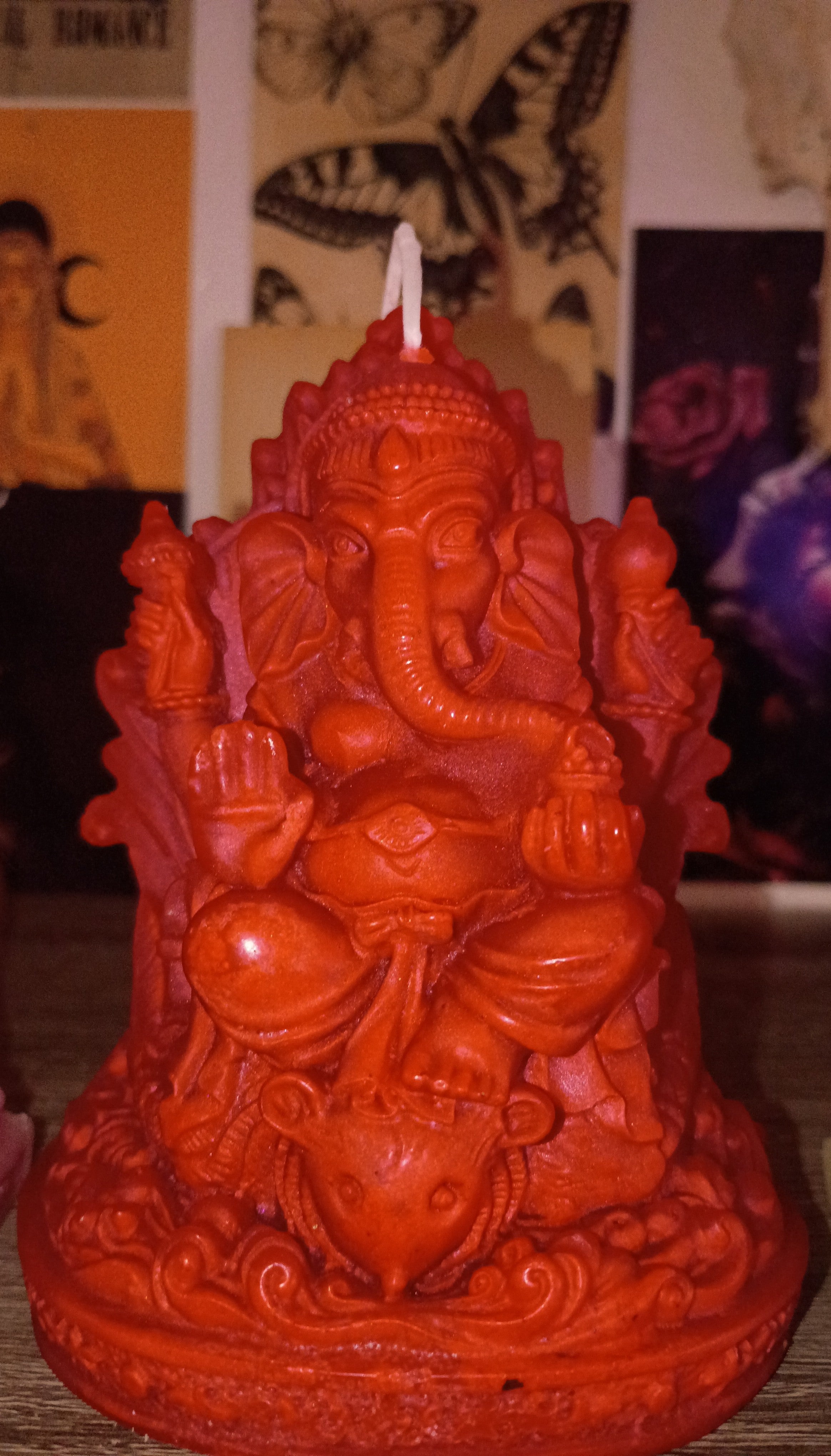 Ganesh candles