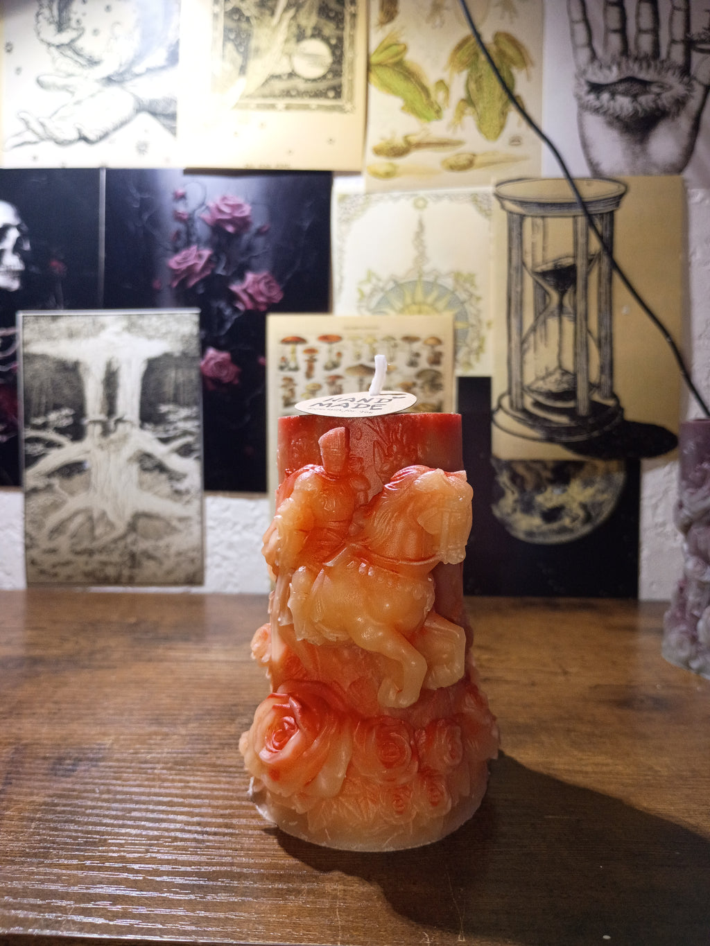 Temple Knight candles