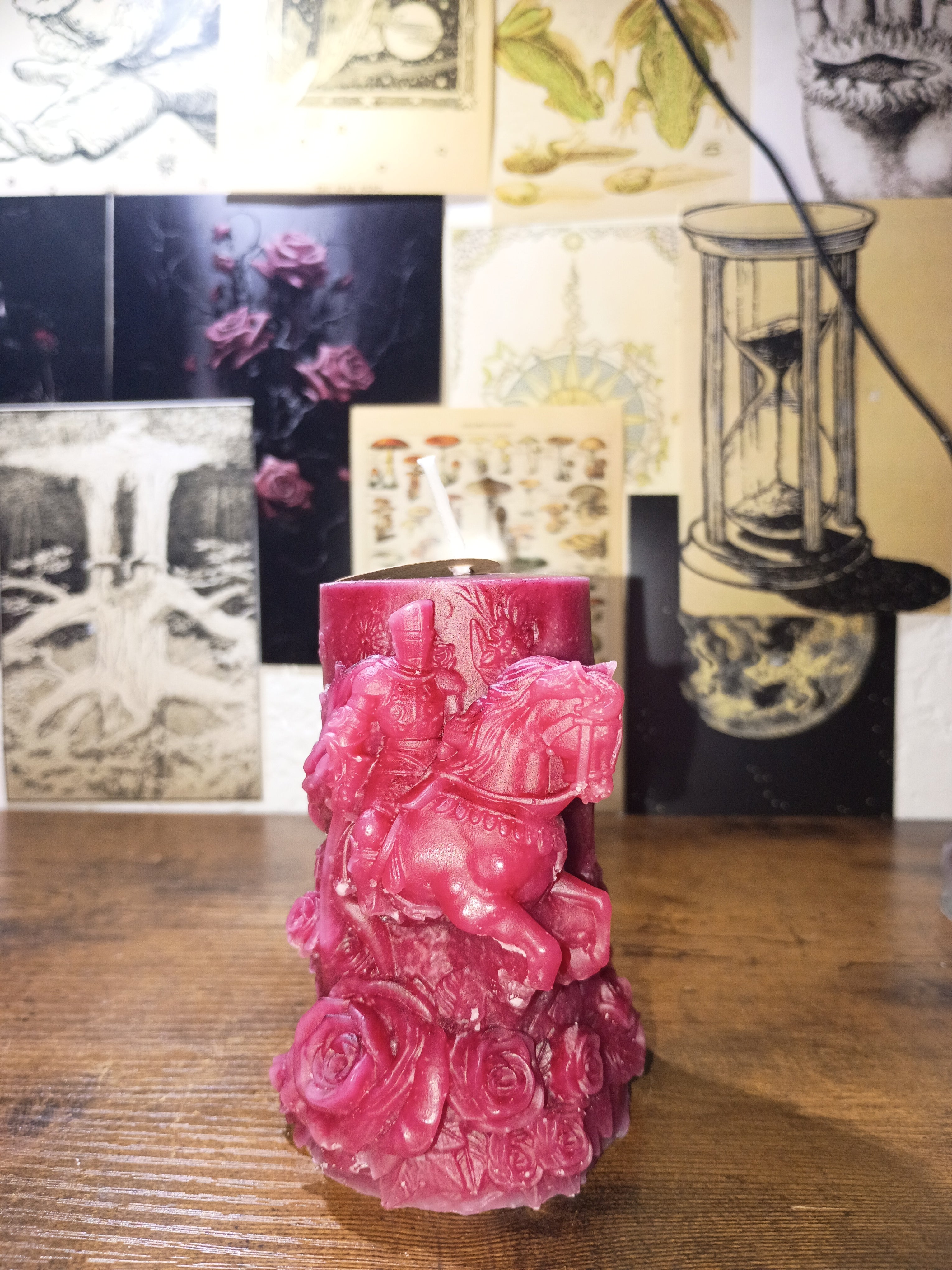 Temple Knight candles