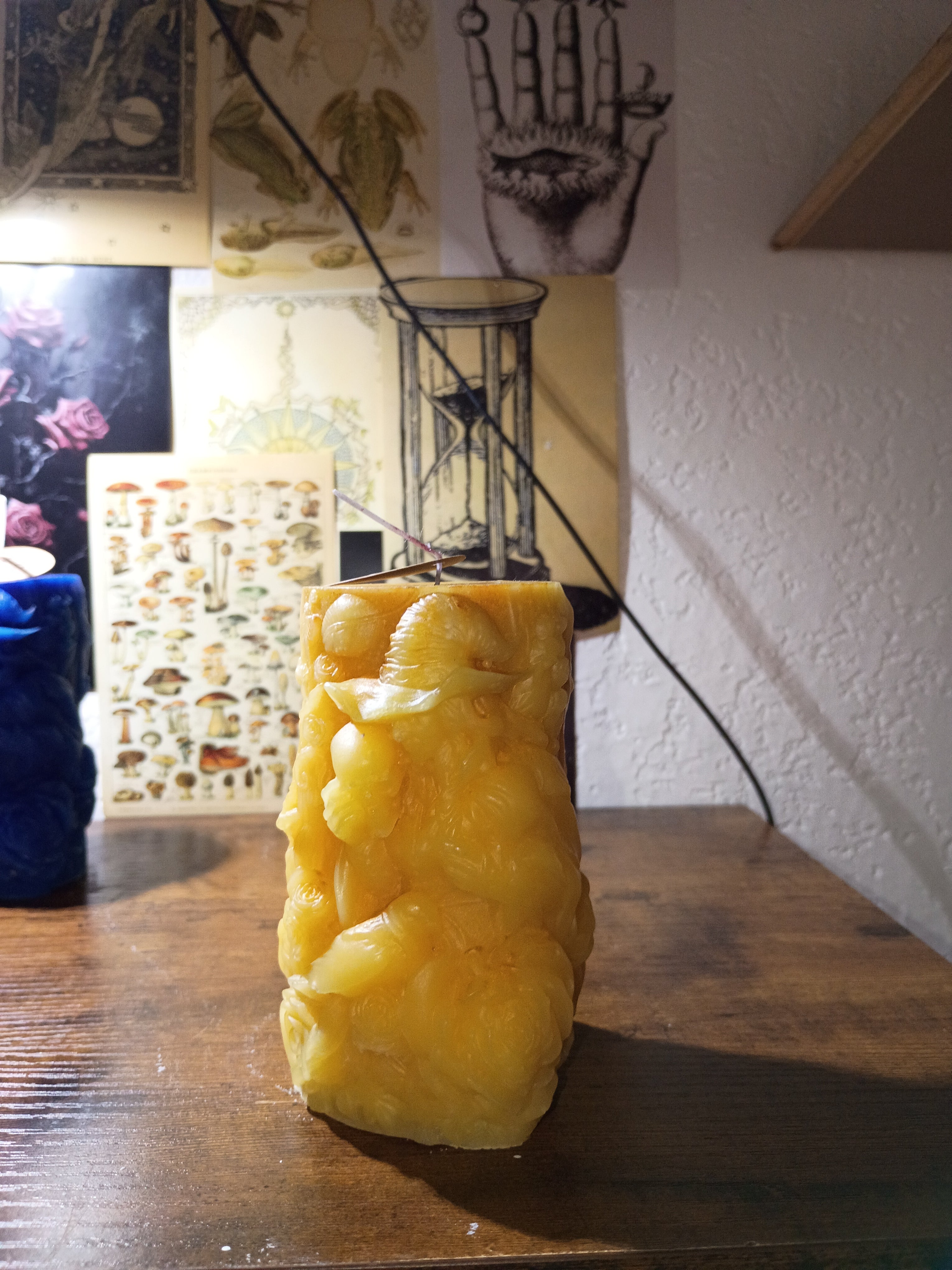 male witch candles.