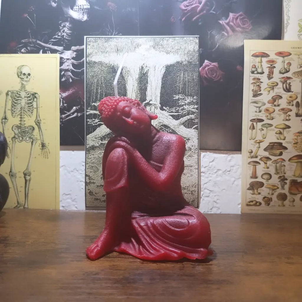 Buddha candles