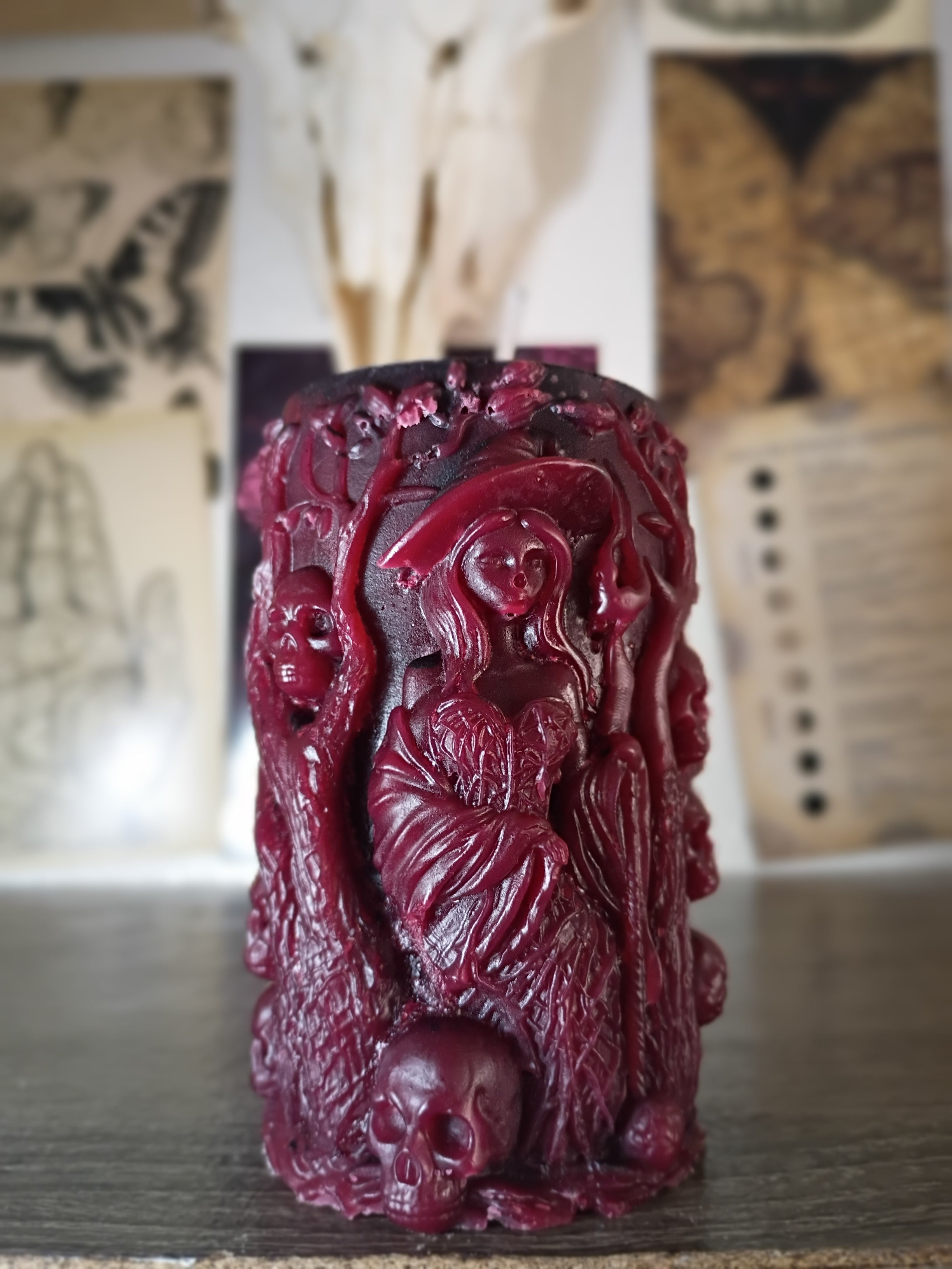 Nature whitch candles