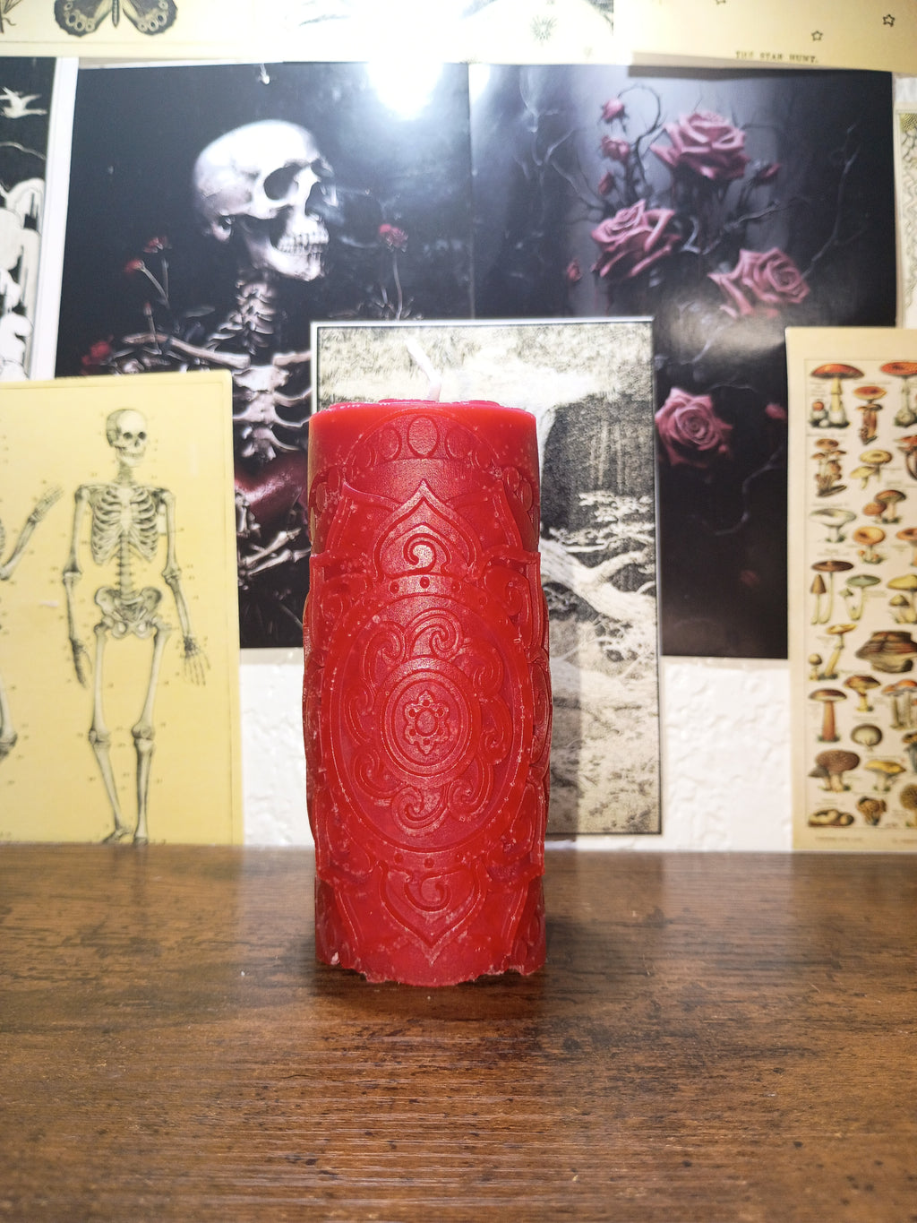 mandala candles