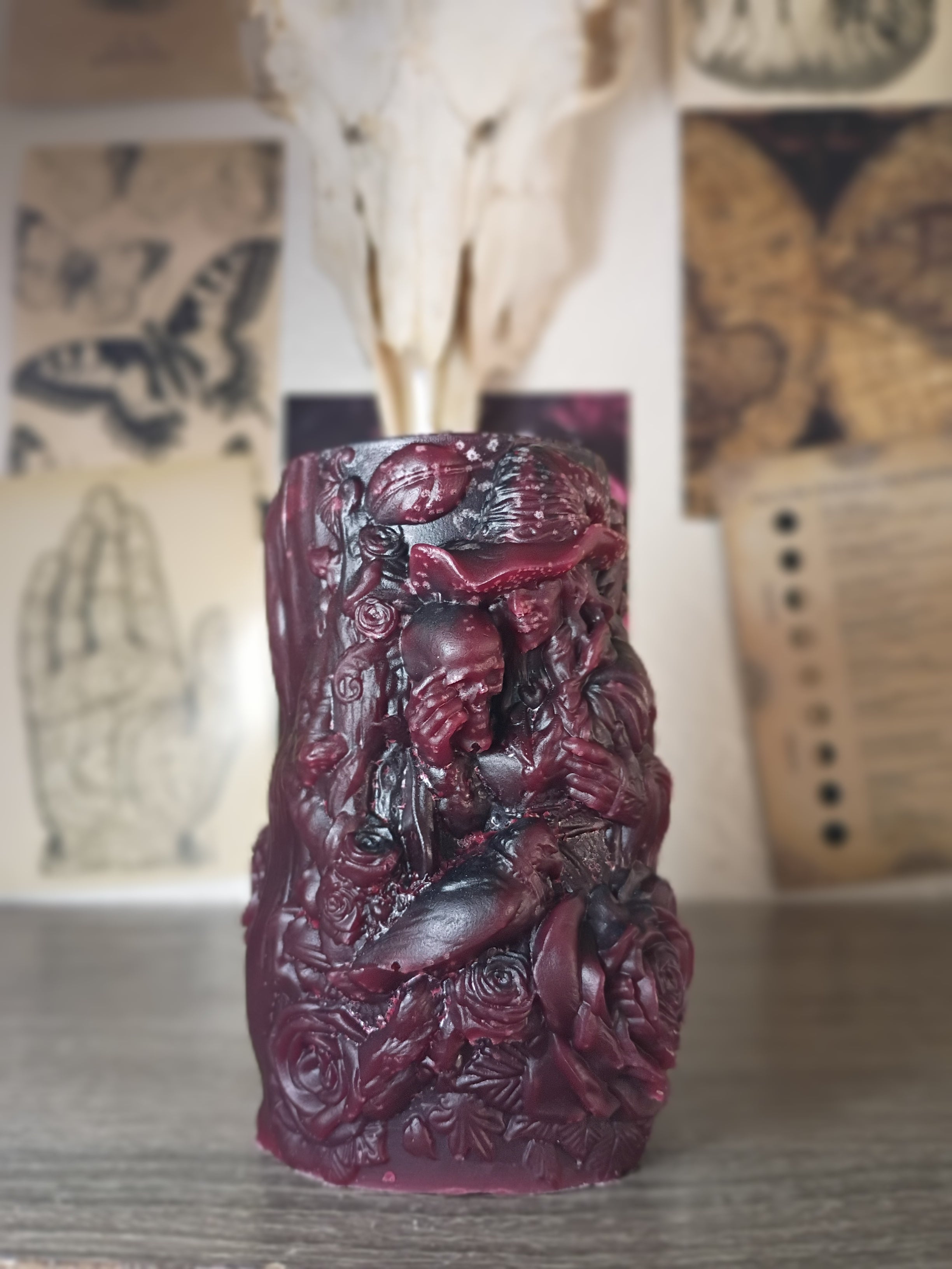 male witch candles.