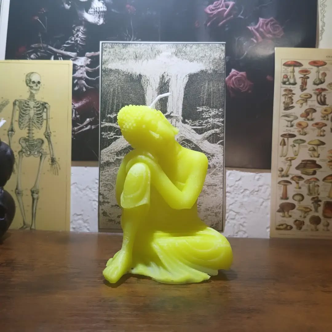 Buddha candles